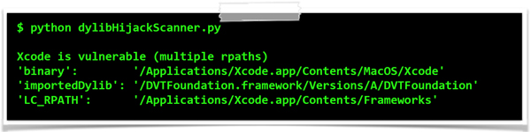 Apple’s vulnerable IDE, Xcode.